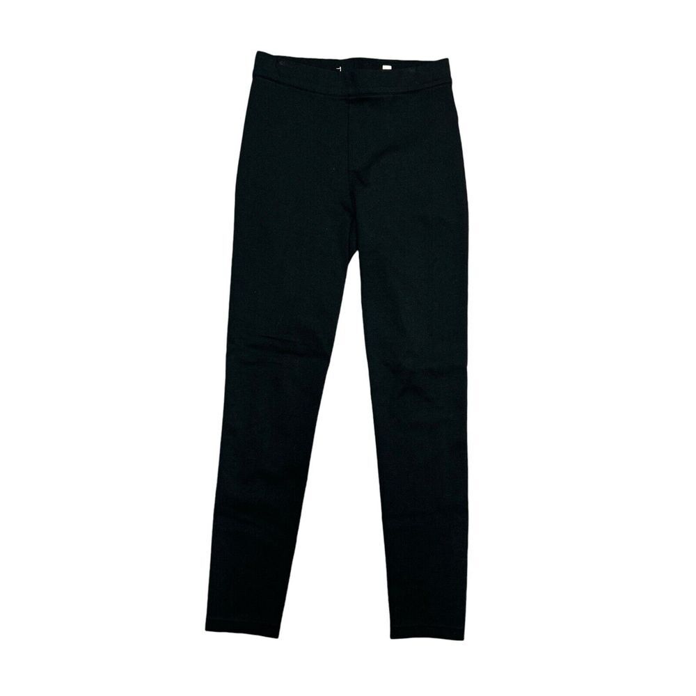 Vince Pull On Ankle Dress Pants Womens Size Medium Black Pockets Office Business